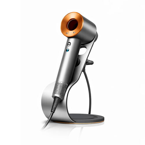 Secador de cabello Dyson Supersonic™| Níquel/Cobre + Soporte para Secador